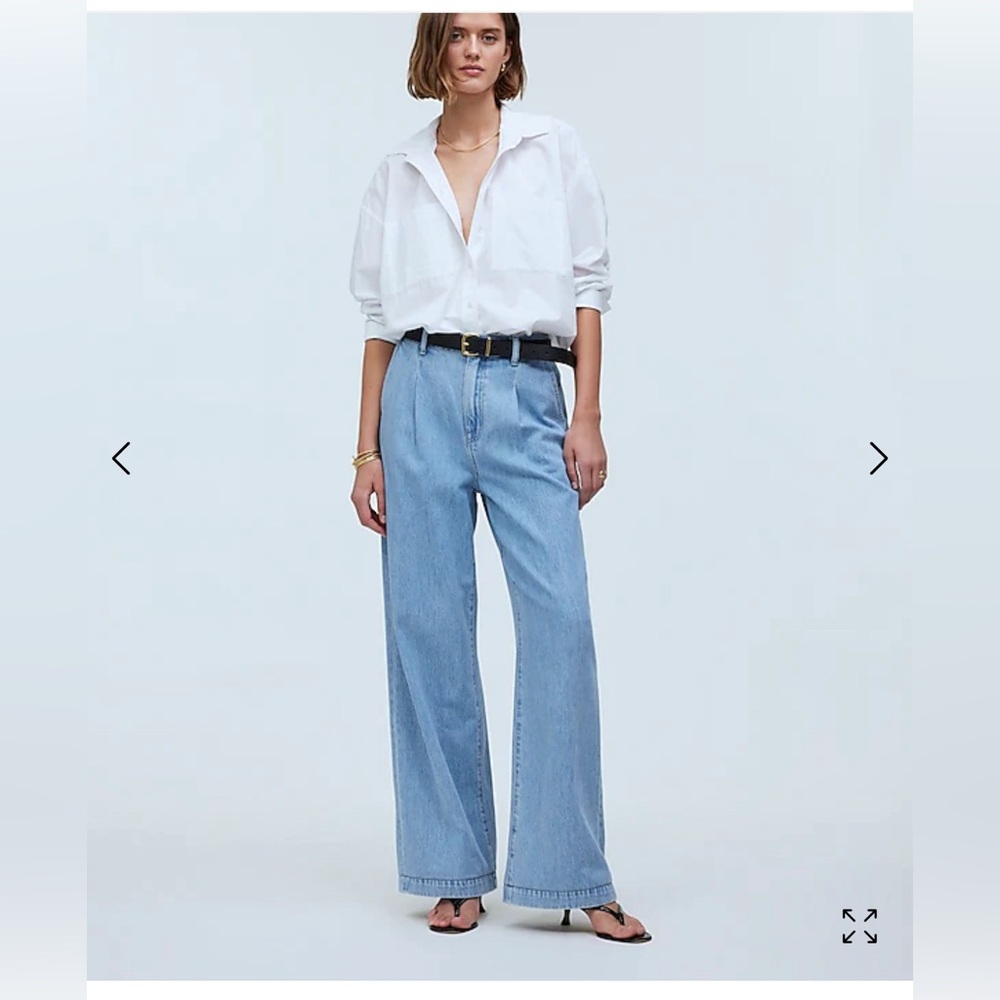 - NEW! Madewell The Harlow Wide-leg Jean trouser and baggy Airy denim edit…
